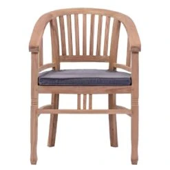 OUTLIV. Batavia Gartensessel Eco-Teak Inklusive Kissen Teak Eco