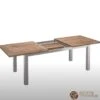 OUTLIV. Tampa Ausziehtisch 200/260x100 Edelstahl/Teak Teak Recycelt