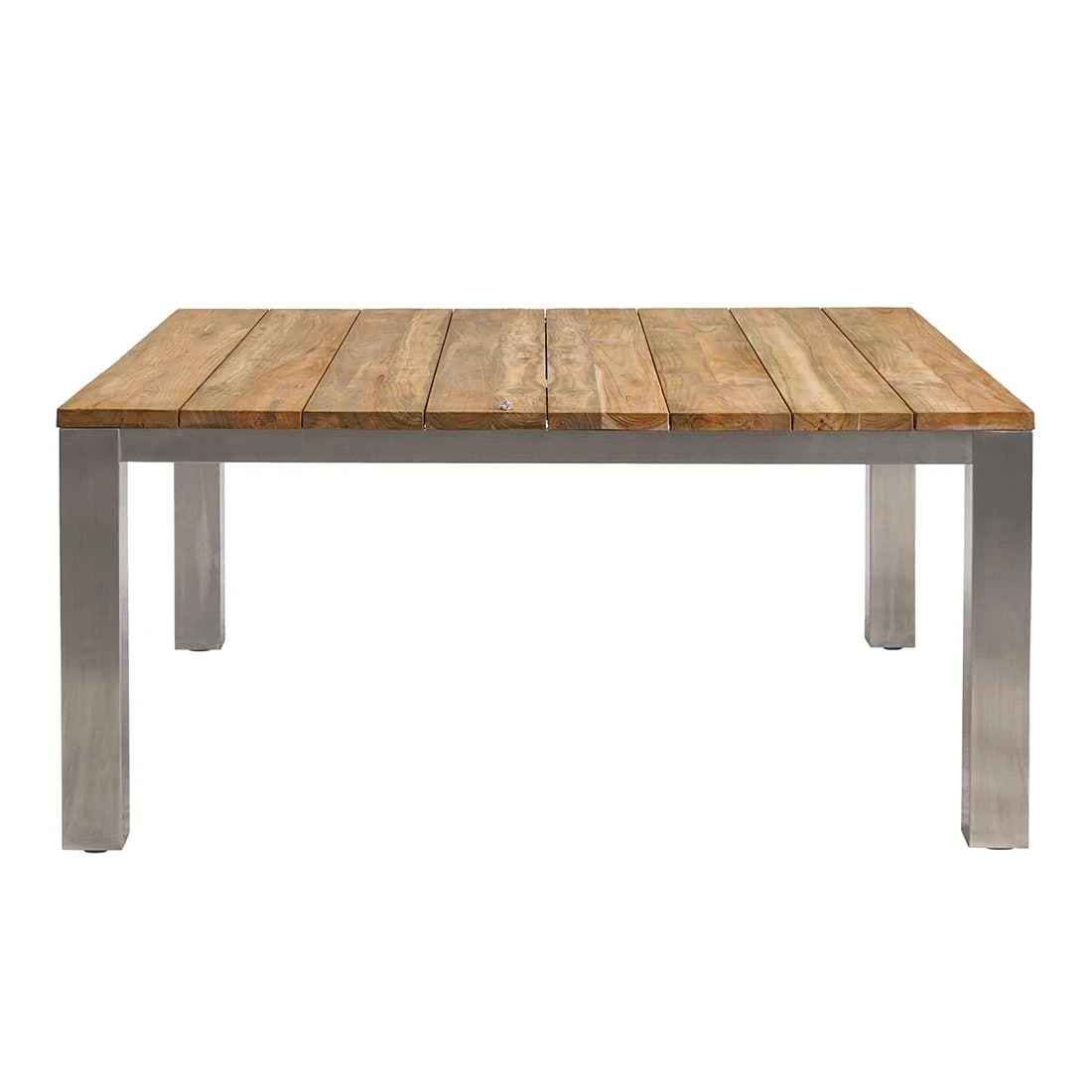 OUTLIV. Rimini Gartentisch 160x160cm Edelstahl/Teak Edelstahl/Teak Recycelt