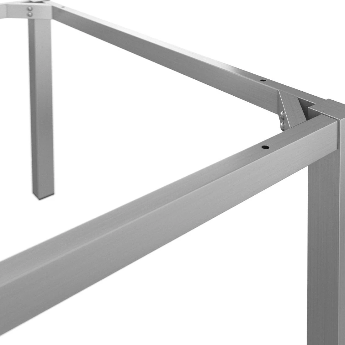 OUTLIV. Tischgestell gebürstet Edelstahl