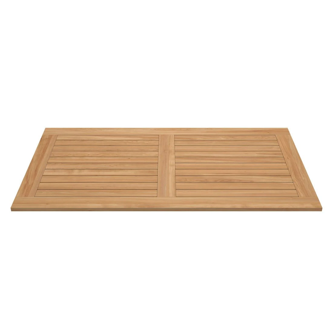 OUTLIV. Gartentisch-Platte 160x90cm Teak Natur