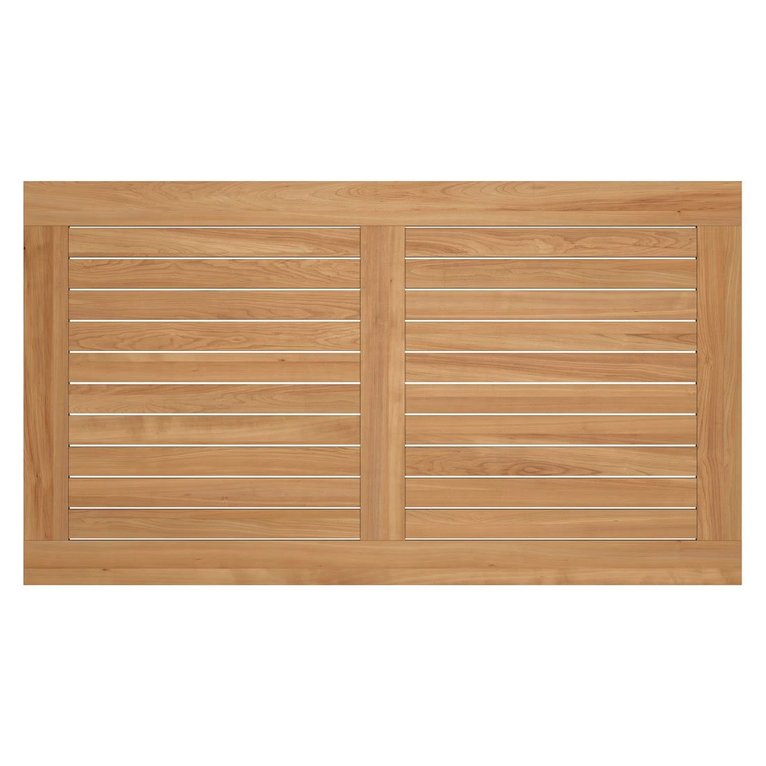 OUTLIV. Gartentisch-Platte 160x90cm Teak Natur