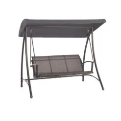 OUTLIV. Rubens Hollywoodschaukel Stahl/Textilene Royal Grey/Heather Grey