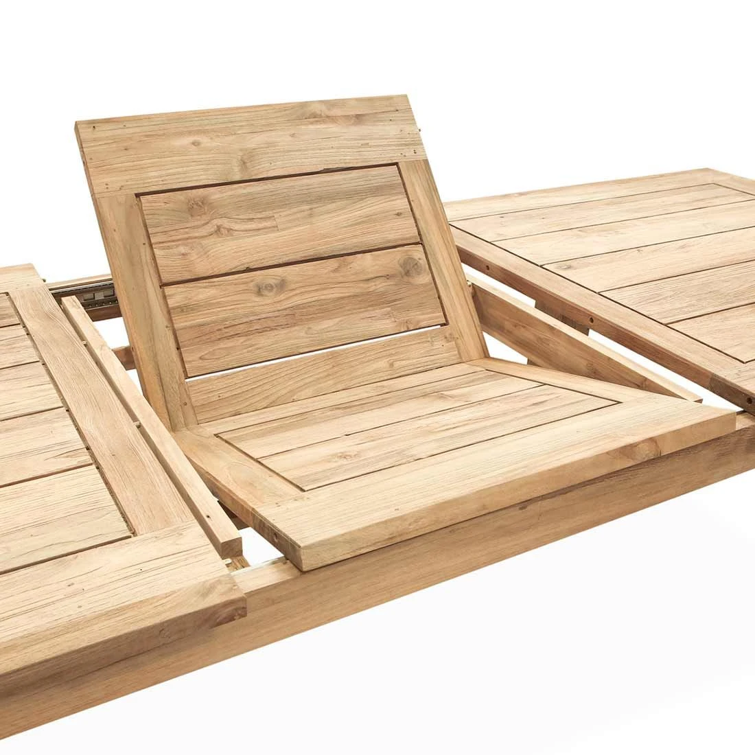 OUTLIV. Oxford Ausziehtisch 200/260x100cm Recycled Teak Teak Recycelt