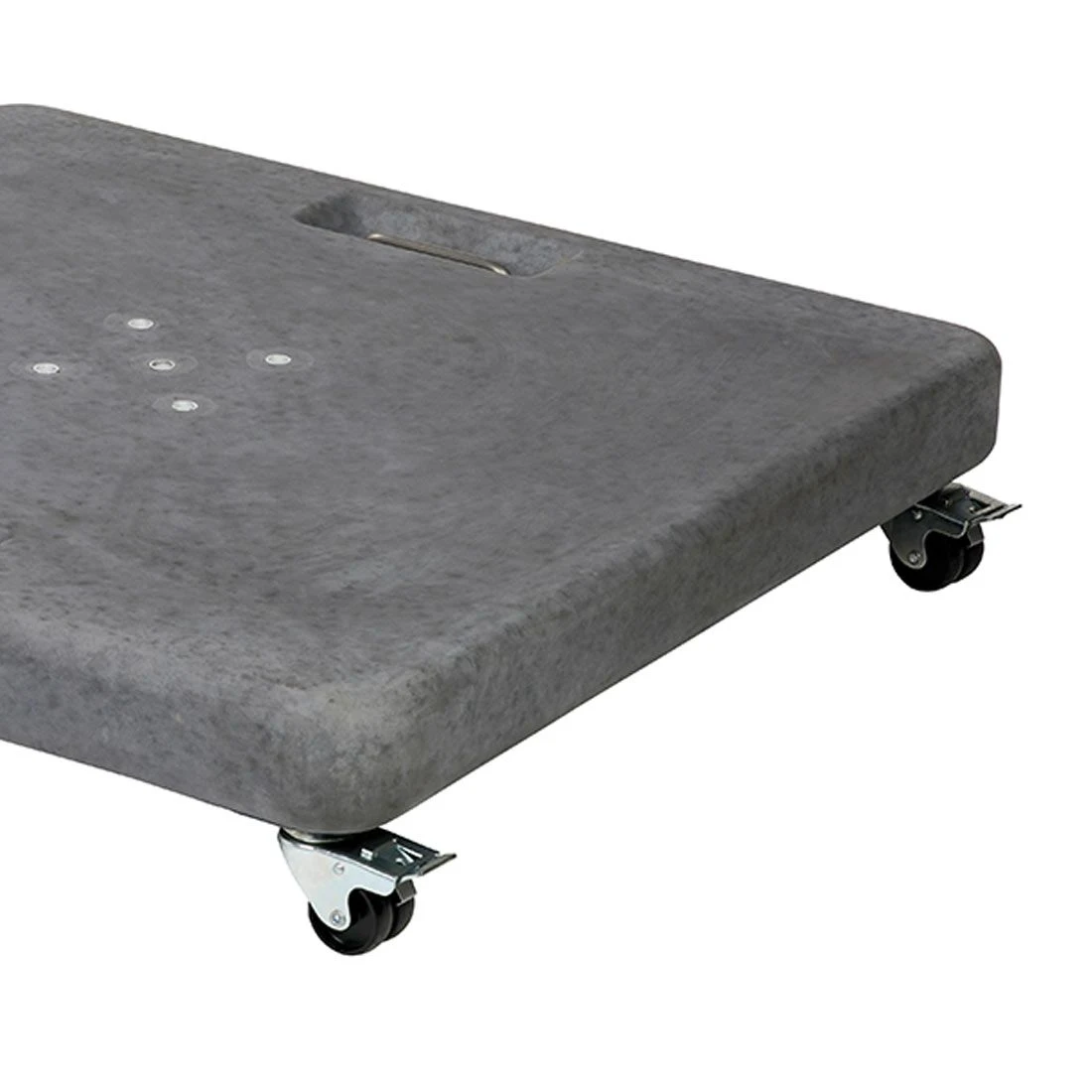 OUTLIV. Schirmständer Beton 125kg für Ampelschirme LK159 Grau