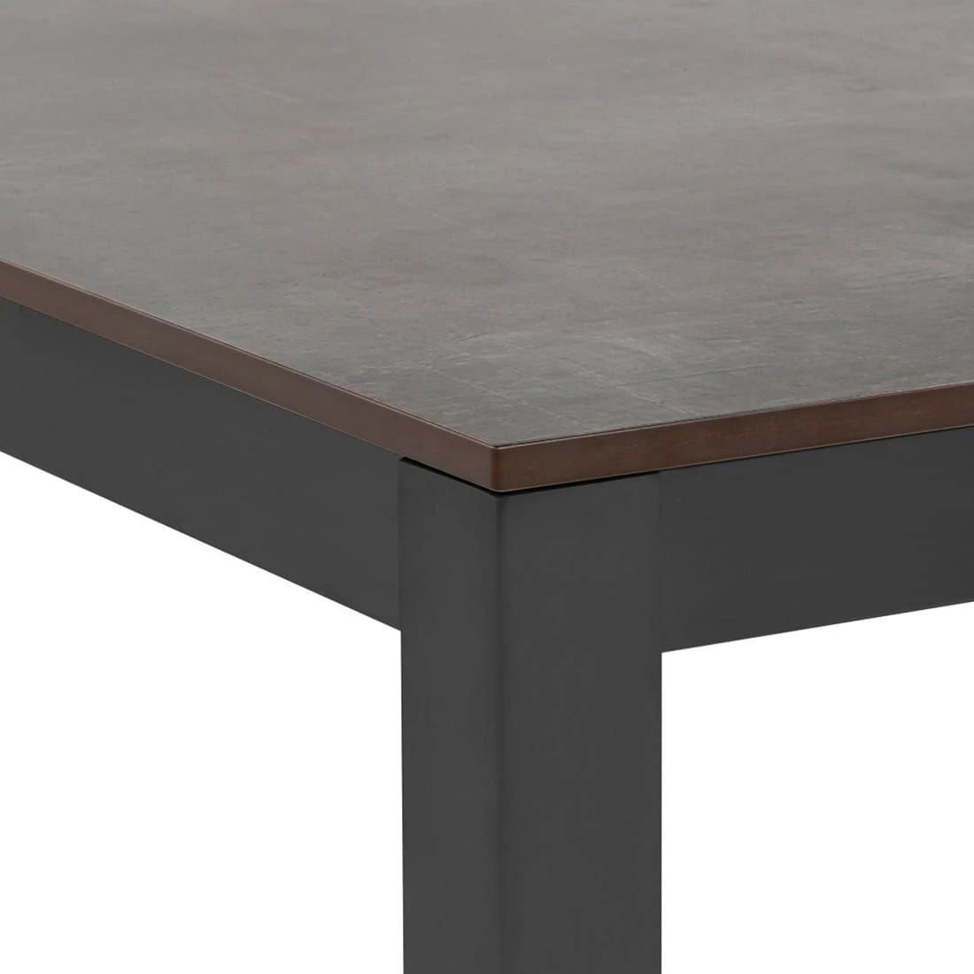 OUTLIV. Atlanta Gartenmöbelset 5-tlg. Tisch 160x90cm Anthrazit/Schwarz-Grau