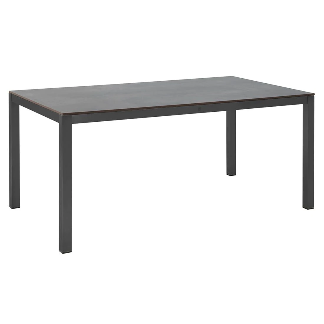 OUTLIV. Atlanta Gartenmöbelset 5-tlg. Tisch 160x90cm Anthrazit/Schwarz-Grau