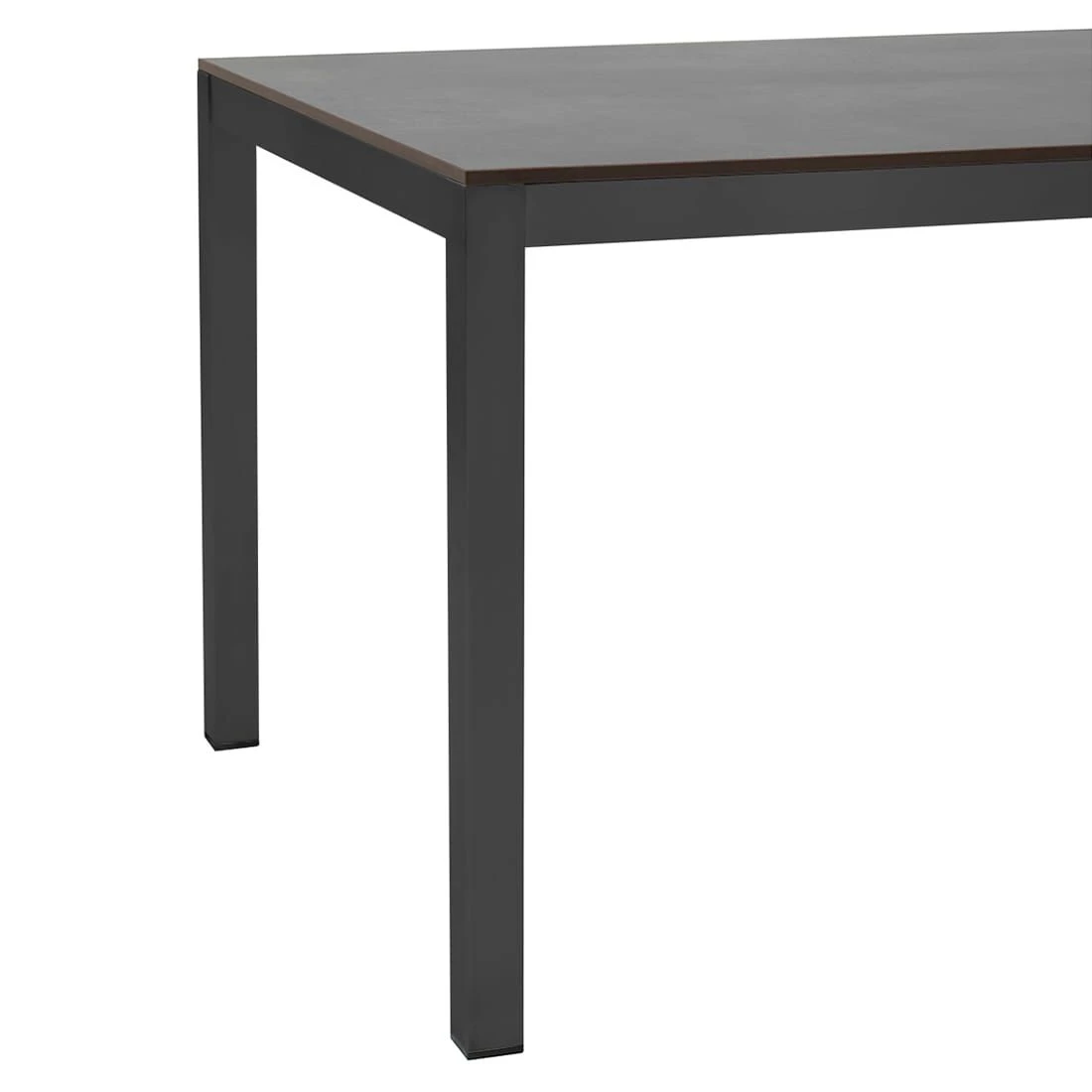 OUTLIV. Barcelona Gartenmöbelset 5-tlg. Tisch 160x90cm Anthrazit/Grau