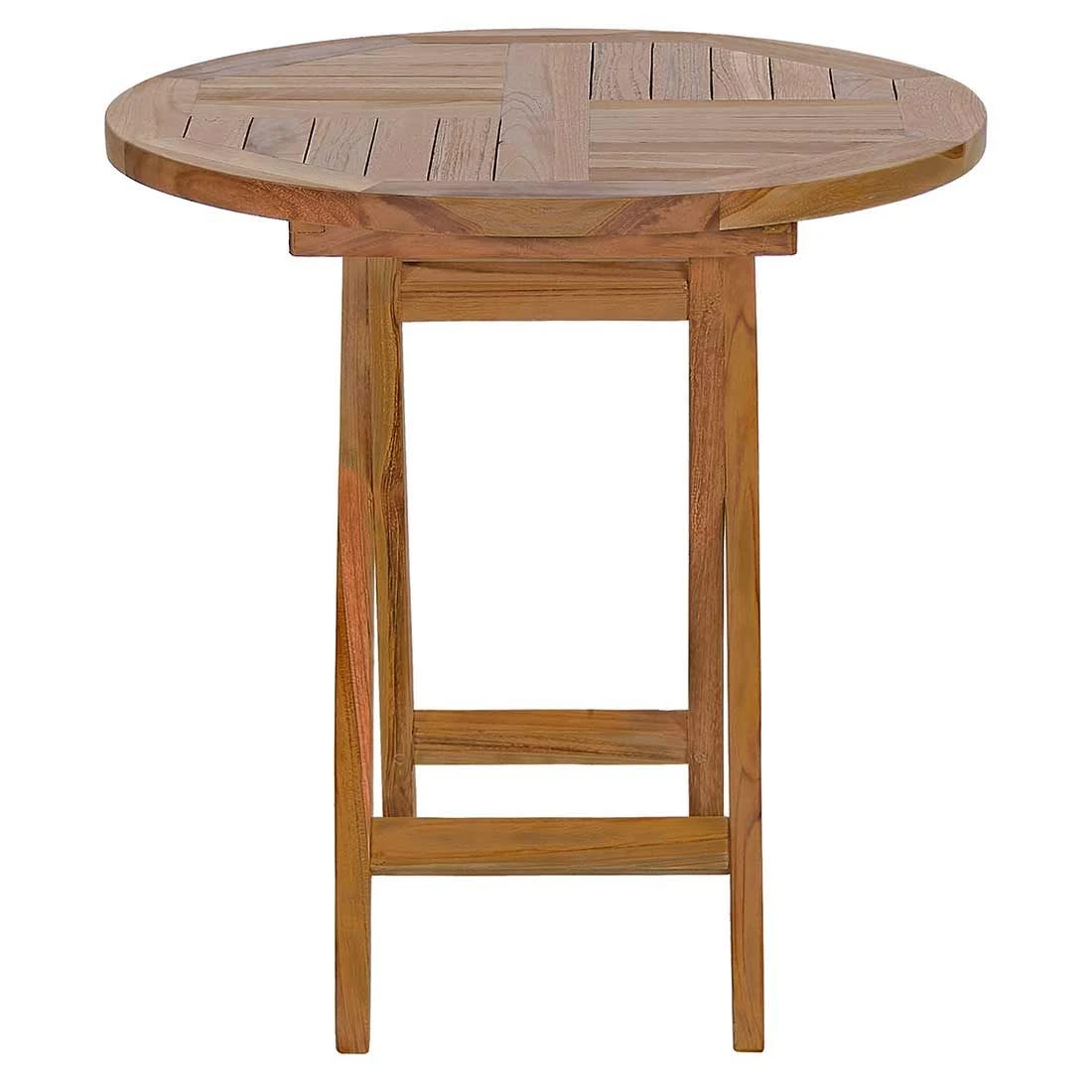 OUTLIV. Beistelltisch Ø50x50cm Teak Natur