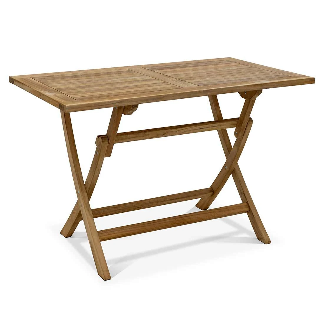 OUTLIV. Ontario Gartenmöbelset 5-tlg. mit Klapptisch 120x70cm Natur