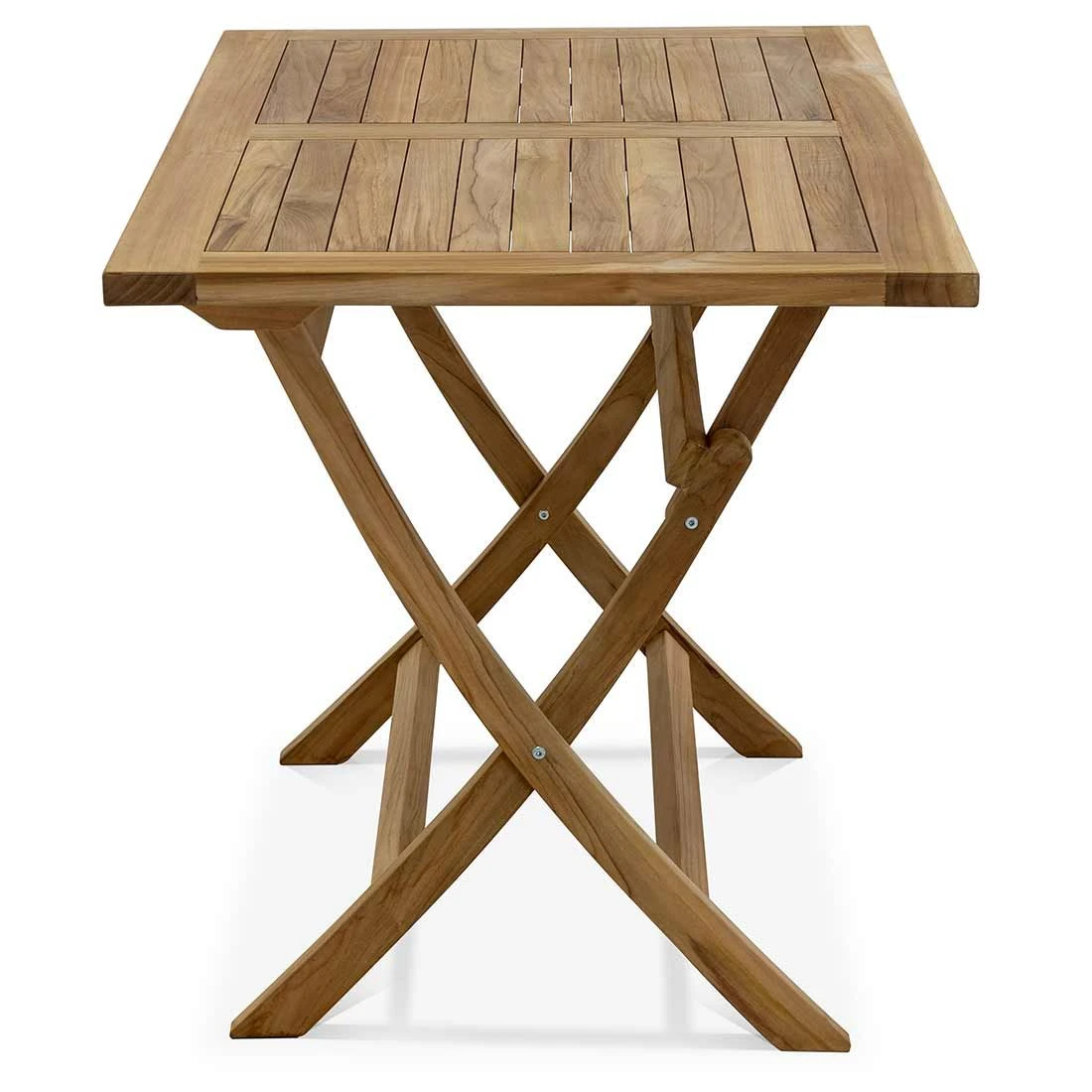 OUTLIV. Ontario Gartenmöbelset 5-tlg. mit Klapptisch 120x70cm Natur