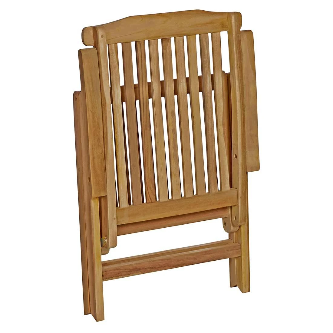 OUTLIV. Ontario Gartenmöbelset 5-tlg. mit Klapptisch 120x70cm Natur