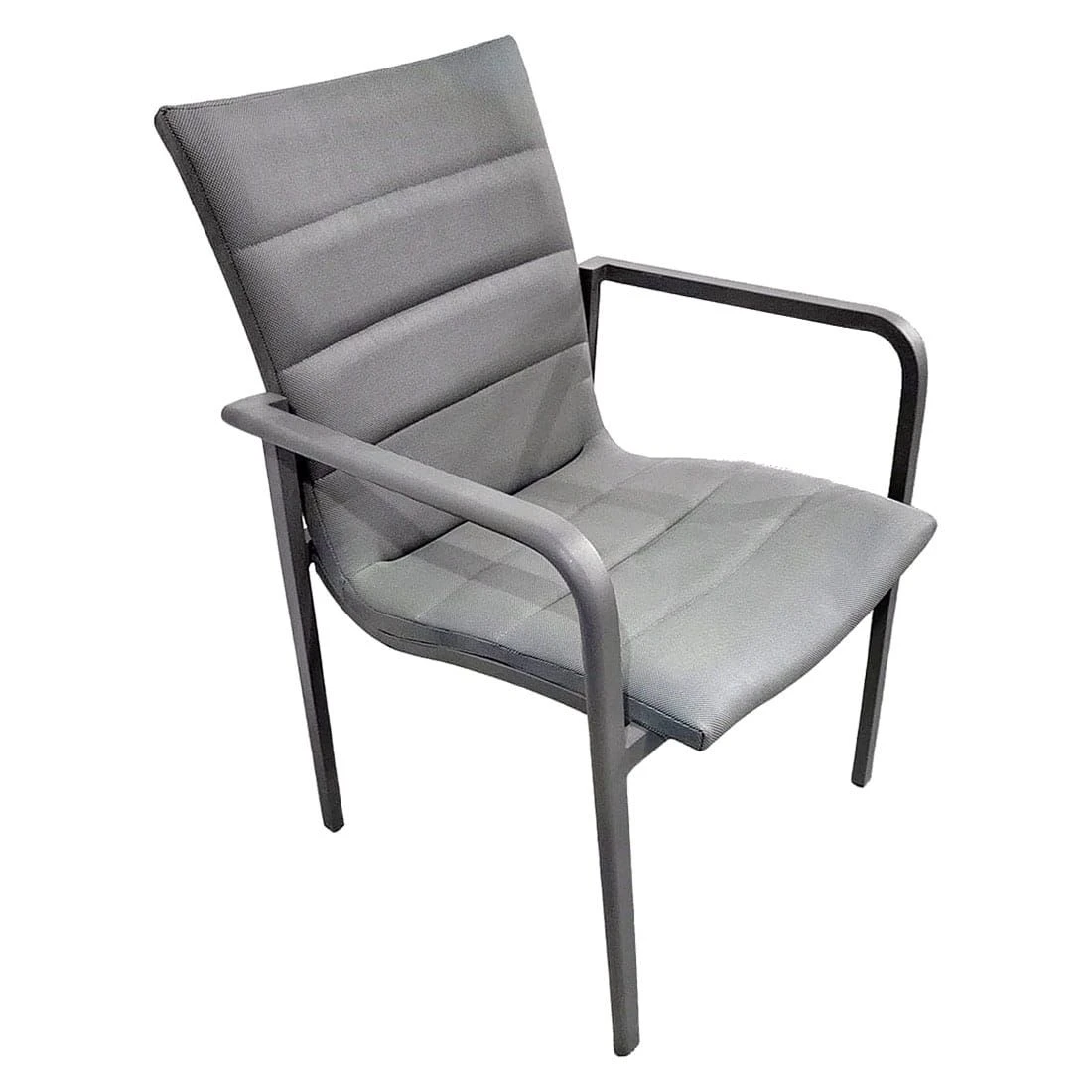 OUTLIV. Fontana Gartenmöbelset 5-tlg. Tisch 160x90cm Anthrazit/Grau