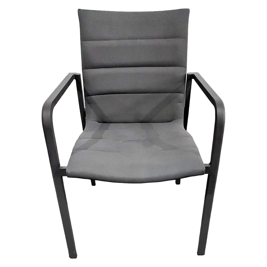 OUTLIV. Fontana Gartenmöbelset 5-tlg. Tisch 160x90cm Anthrazit/Grau