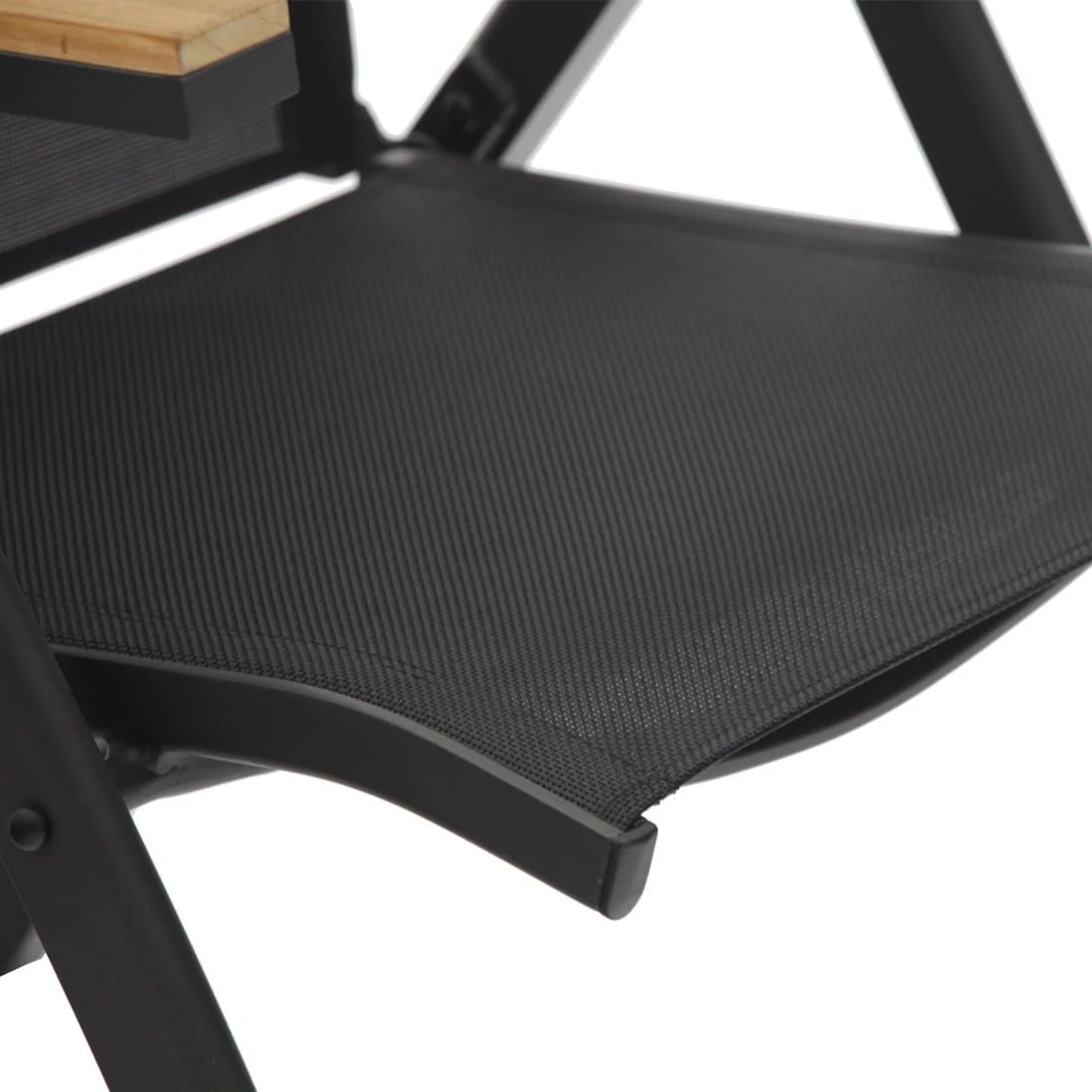 OUTLIV. Kobe Gartenmöbelset 5-tlg.mit Ausziehtisch 150/210x90 cm Anthrazit/Natur