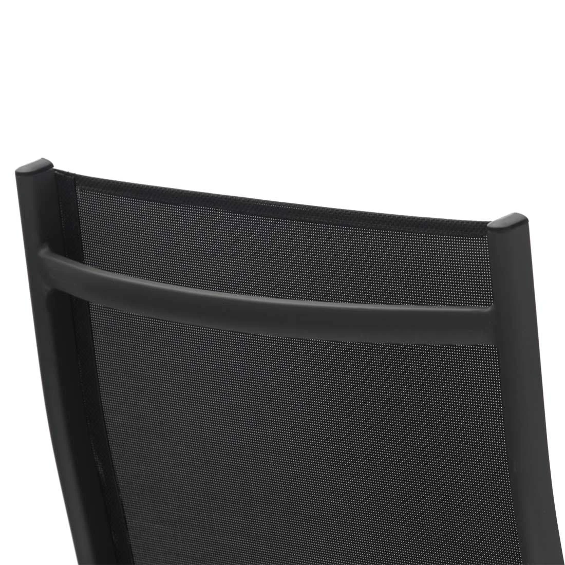 OUTLIV. Kobe Gartenmöbelset 5-tlg. Tisch 160x90cm Anthrazit