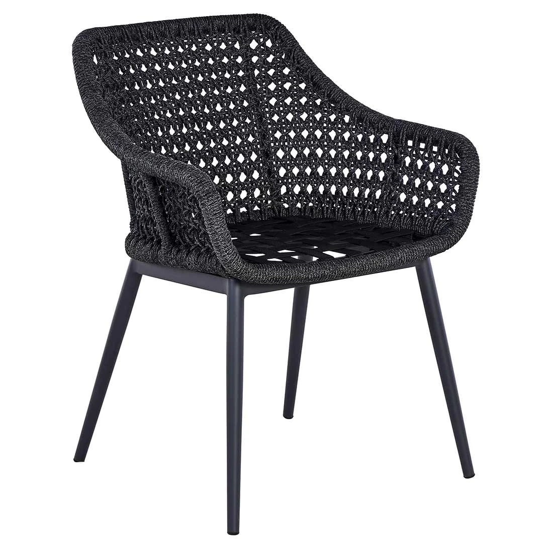 OUTLIV. Hudson Gartenmöbelset 7-tlg. Tisch 220x100cm Charcoal/Anthrazit