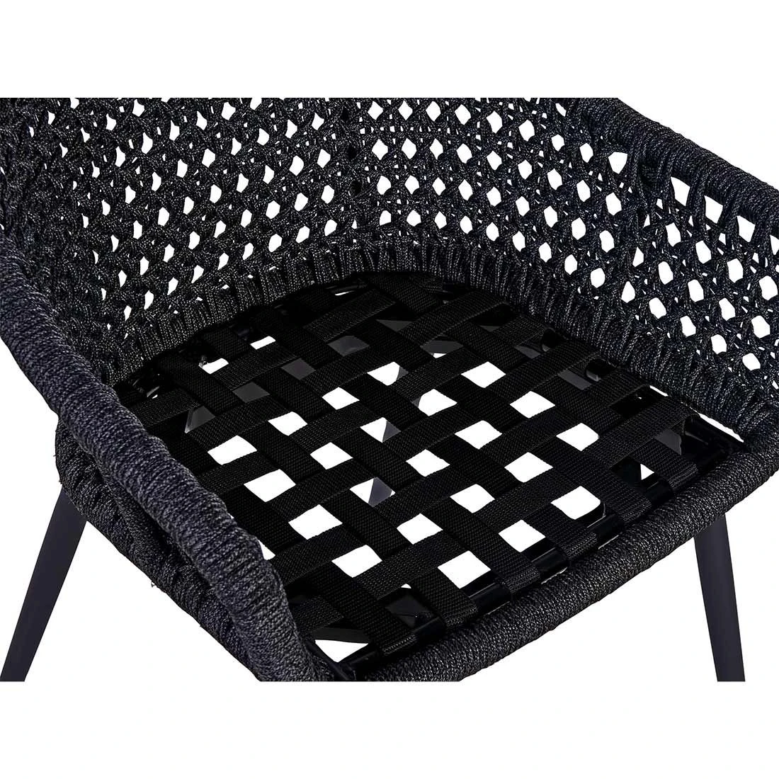 OUTLIV. Hudson Gartenmöbelset 7-tlg. Tisch 220x100cm Charcoal/Anthrazit