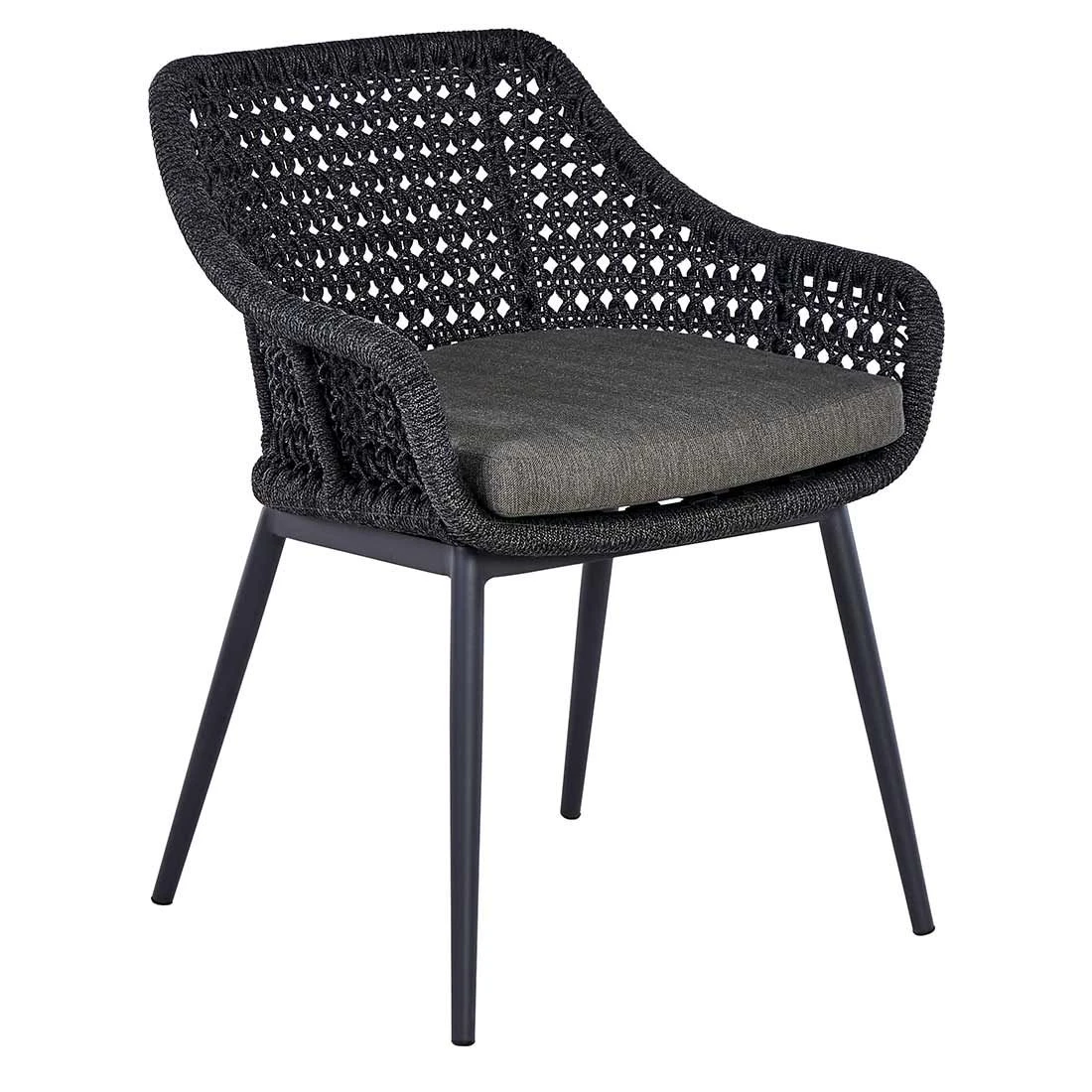 OUTLIV. Hudson Gartenmöbelset 7-tlg. Tisch 220x100cm Charcoal/Anthrazit