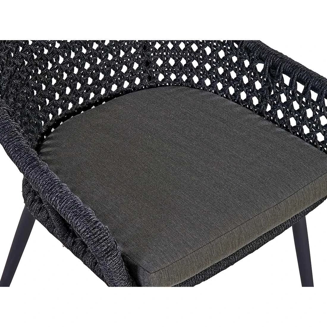 OUTLIV. Hudson Gartenmöbelset 7-tlg. Tisch 220x100cm Charcoal/Anthrazit