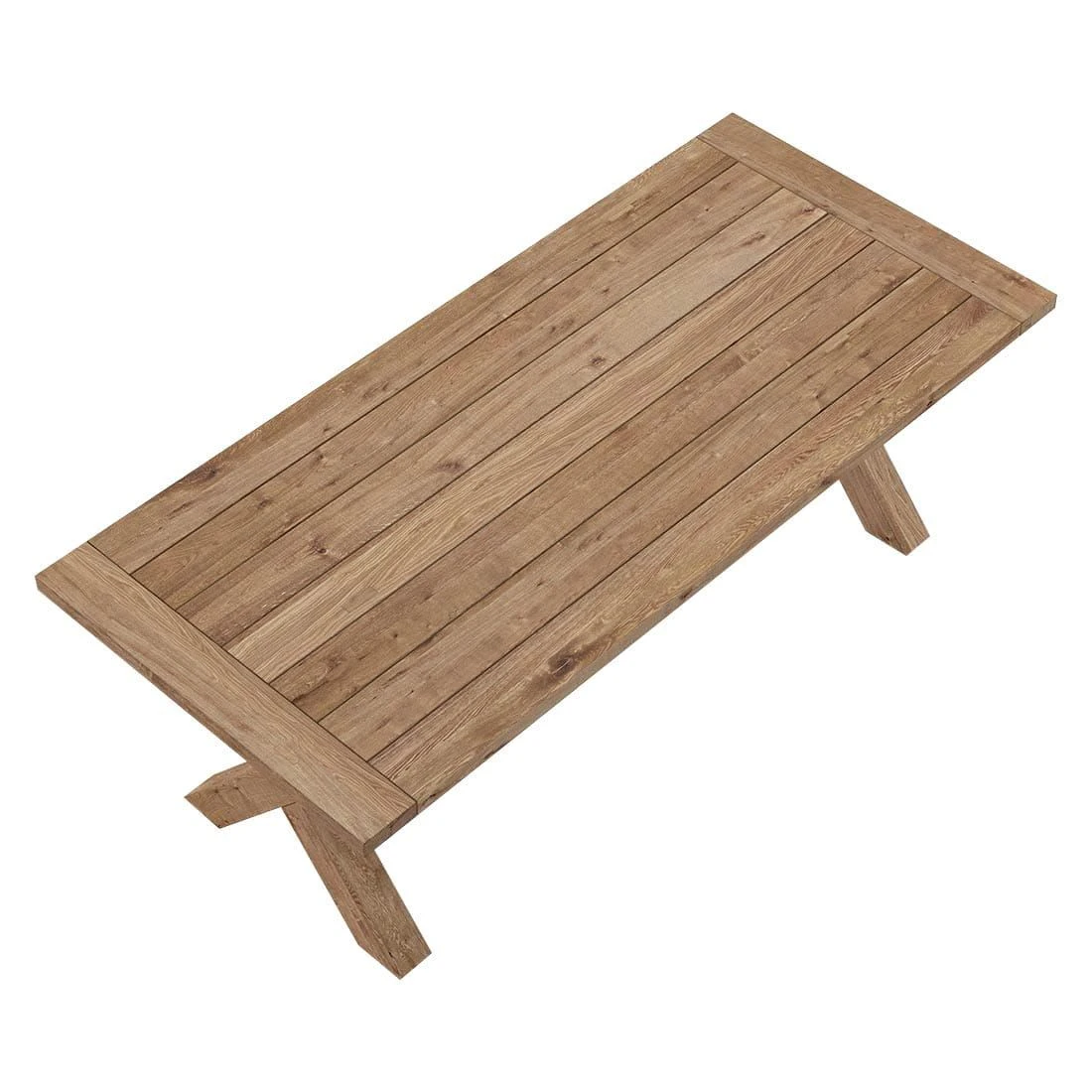 OUTLIV. Leon Gartenmöbelset 7-tlg. Tisch 220x100cm Grau/Beige