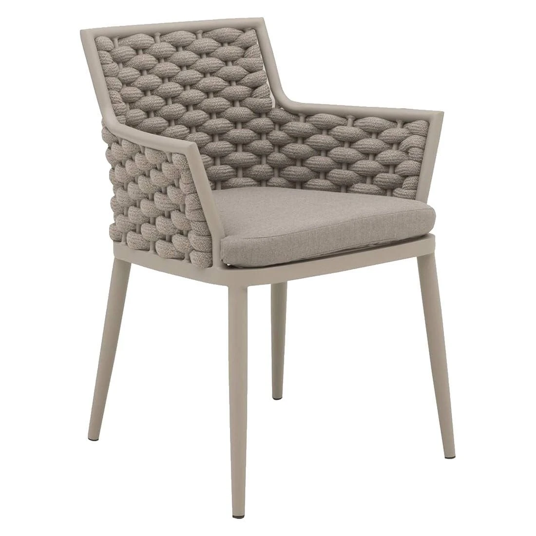 OUTLIV. Leon Gartenmöbelset 7-tlg. Tisch 220x100cm Grau/Beige