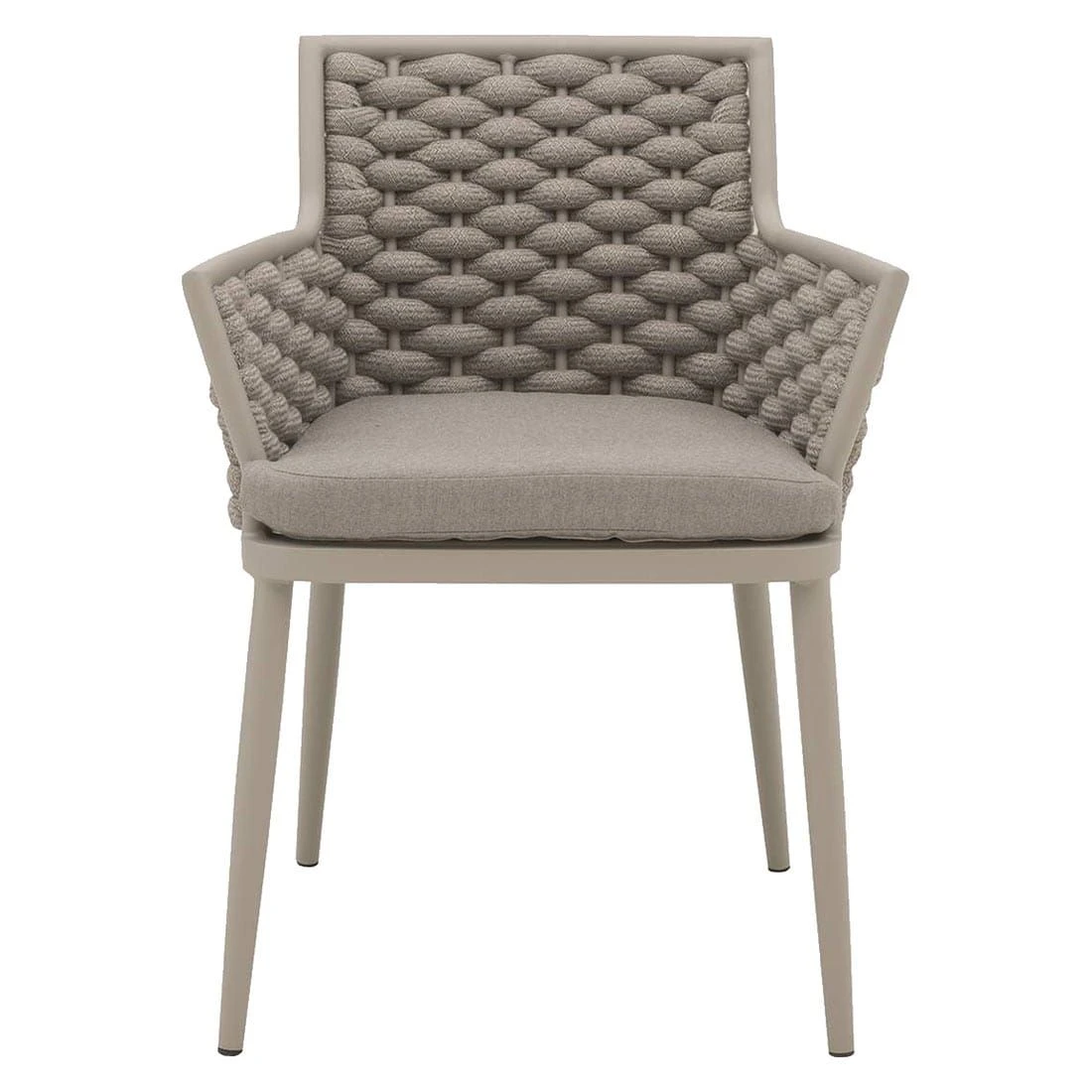 OUTLIV. Leon Gartenmöbelset 7-tlg. Tisch 220x100cm Grau/Beige