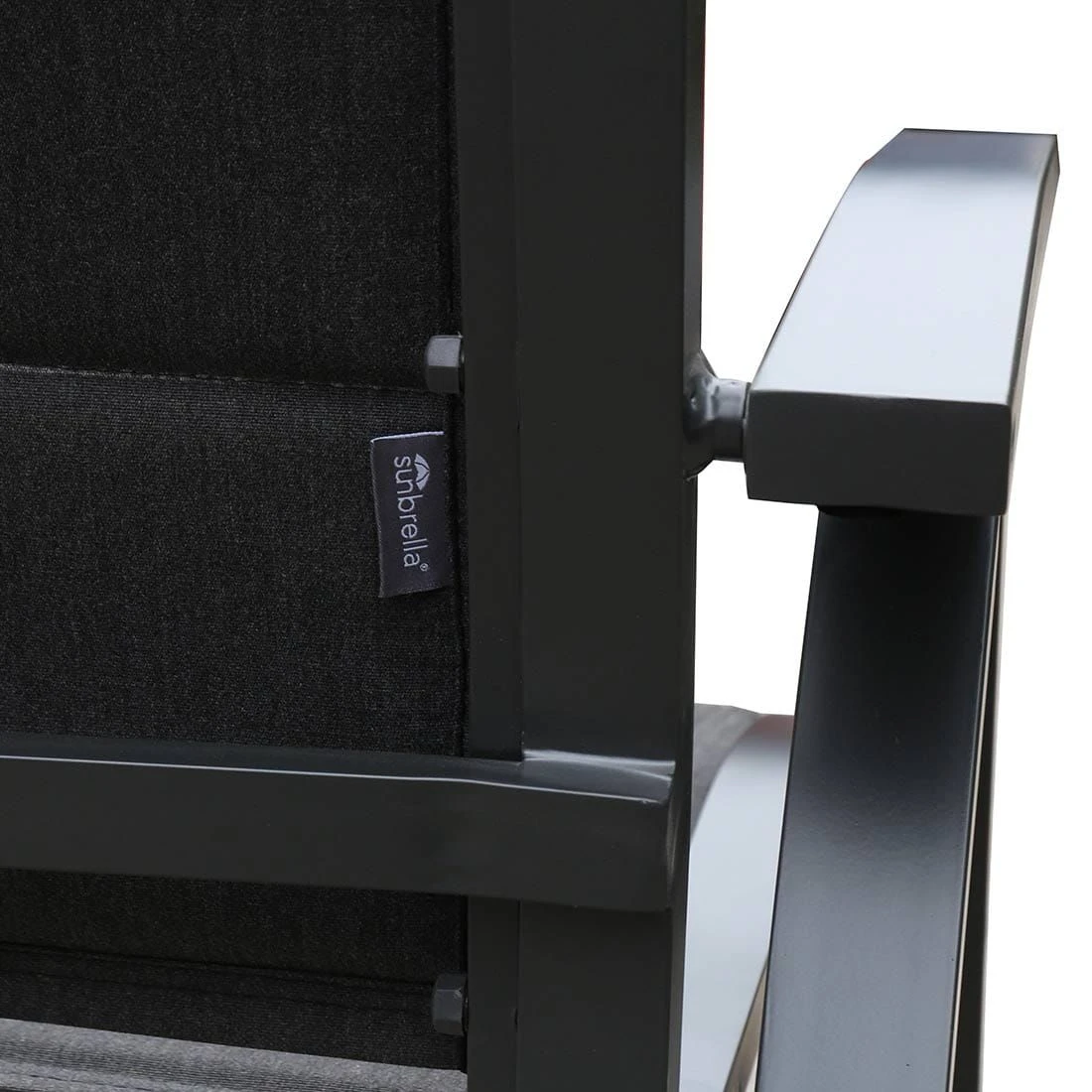 OUTLIV. London Gartenmöbelset 5-tlg. Tisch 160x90cm Anthrazit/Sooty