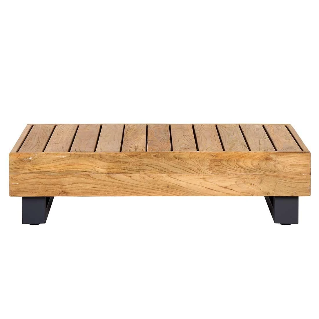 OUTLIV. Madrid Ecklounge 3-tlg. Teak Recycelt/Olefin Teak Recycelt/Grau