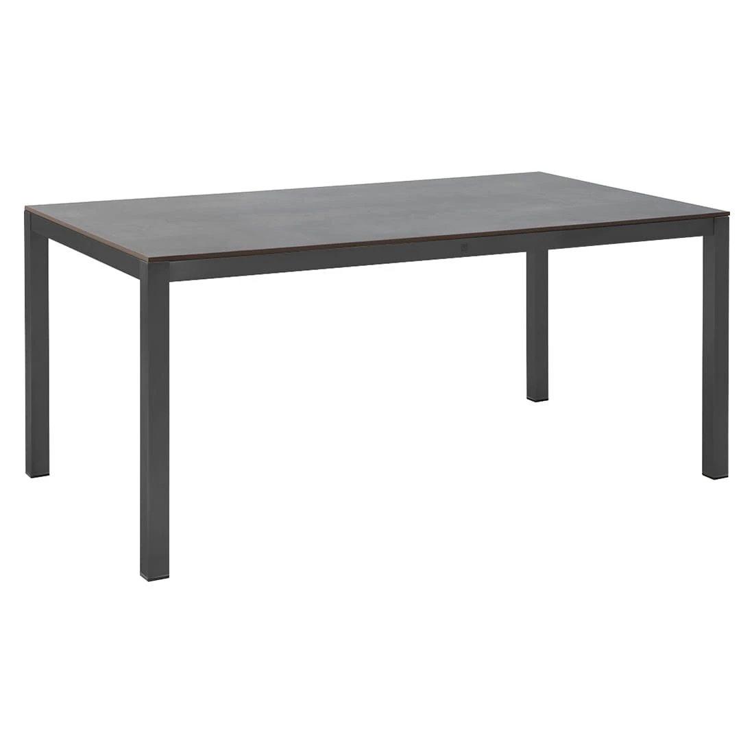 OUTLIV. Mata Gartenmöbelset 5-tlg. Tisch 160x90cm Anthrazit