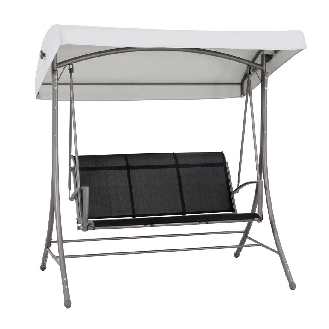 OUTLIV. Swing Hollywoodschaukel Stahl/Textilene Grau