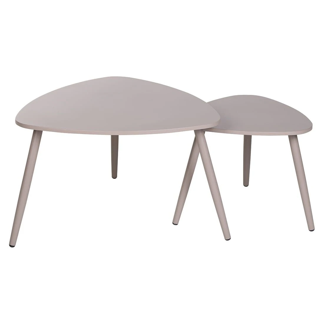 OUTLIV. Loungeset 5-tlg. Stahl/Rope Sand/Grau