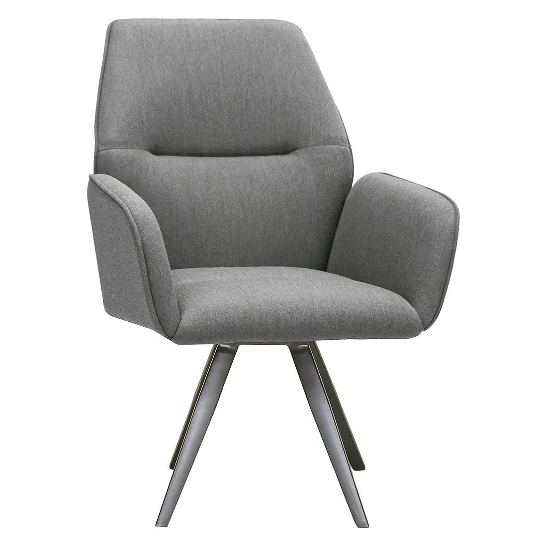 OUTLIV. by Detlef Steves Alea Diningsessel Aluminium/Sunbrella Anthrazit/Flanelle