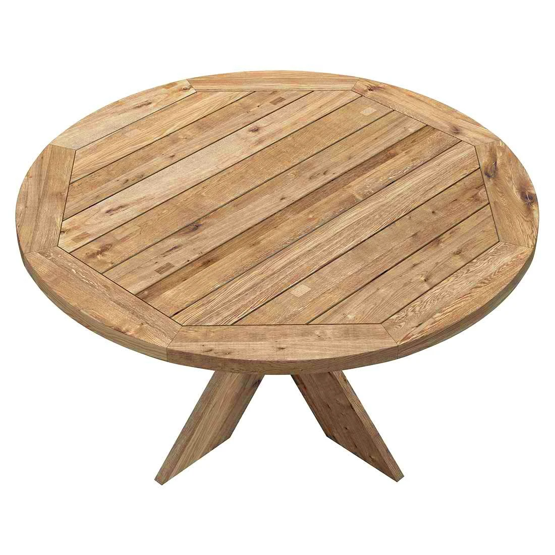 OUTLIV. Atlanta Gartentisch Ø150cm Teak Recycelt Teak Recycelt