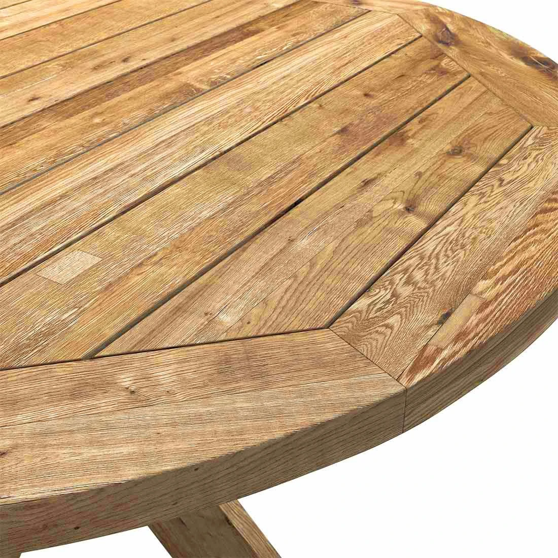 OUTLIV. Atlanta Gartentisch Ø150cm Teak Recycelt Teak Recycelt