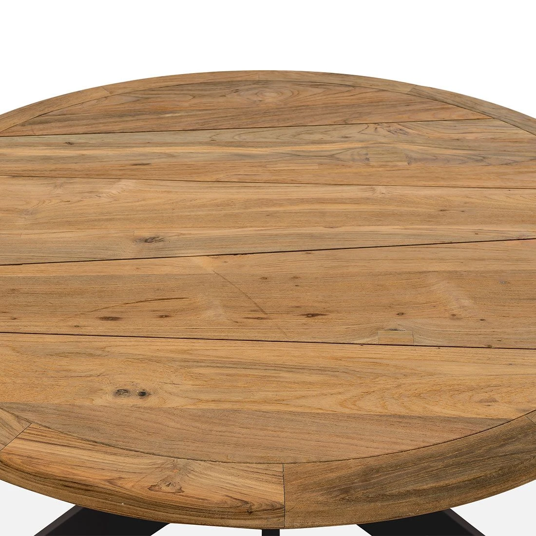 OUTLIV. Atlanta Gartentisch Aluminium/Teak Charcoal/Teak Recycelt