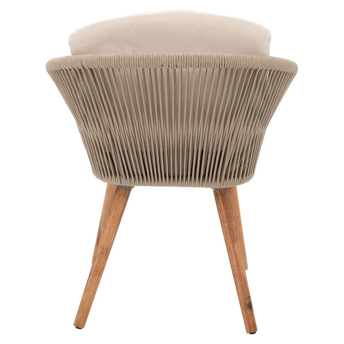 OUTLIV. Avarua Gartensessel Akazie/Gurt Taupe/Hellbraun