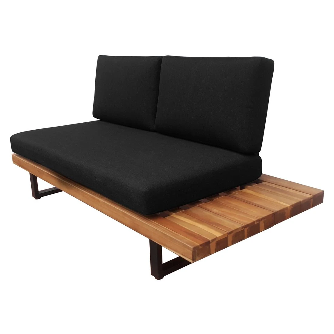 OUTLIV. Bahamas Ecklounge 4-tlg. Aluminium/Polyester Schwarz