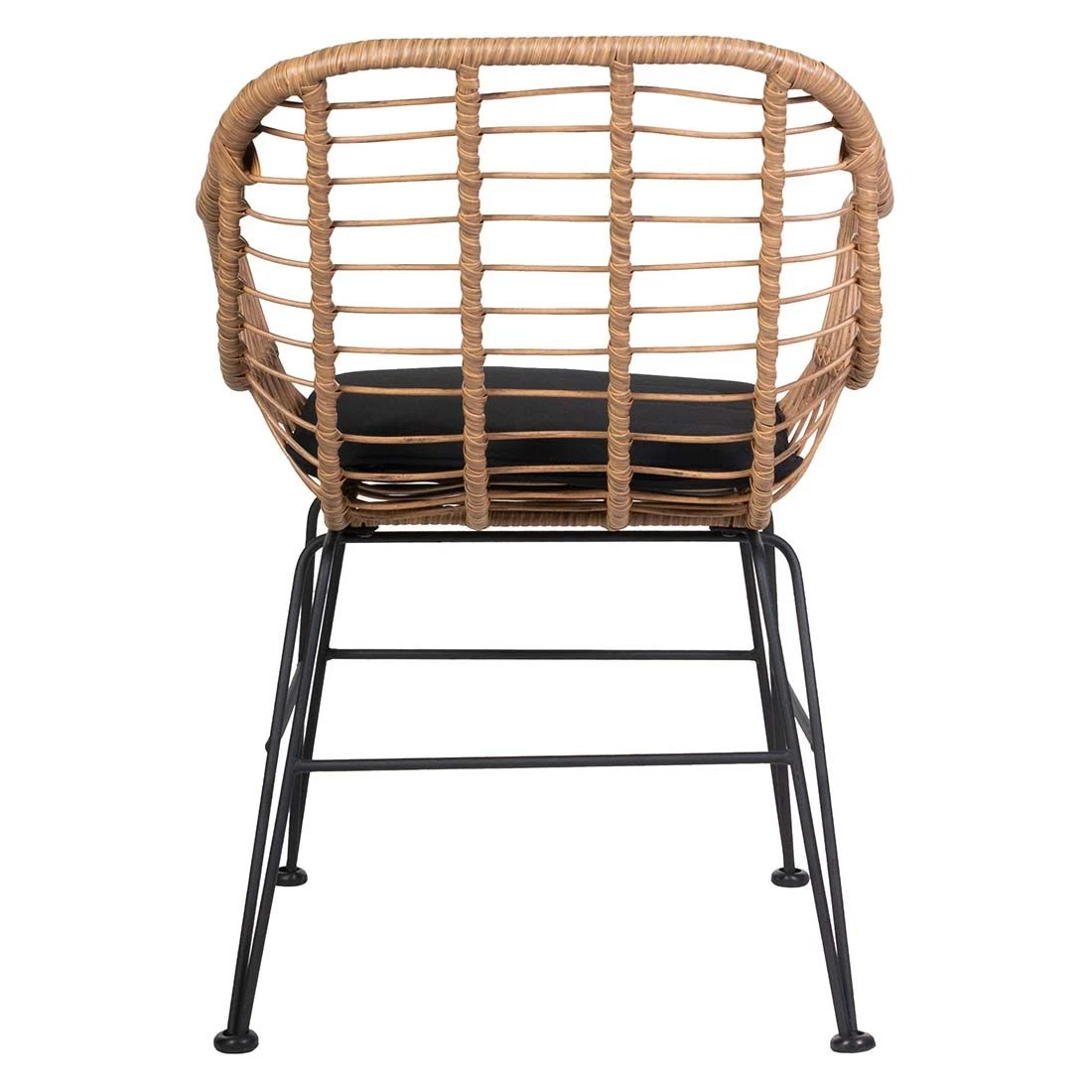 OUTLIV. Gartenmöbel-Set 3-teilig Stahl/Geflecht Natur