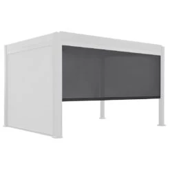 OUTLIV. Bio Santorini Seitenteil 400 Cm Aluminium Anthrazit