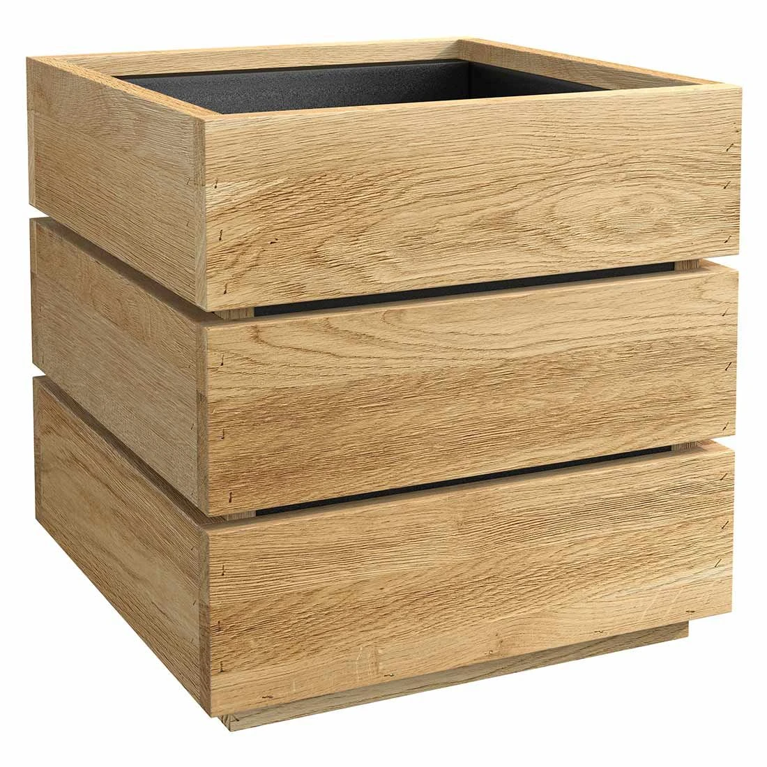 OUTLIV. Flora Pflanzgefäß 40x41x39cm Wildeiche