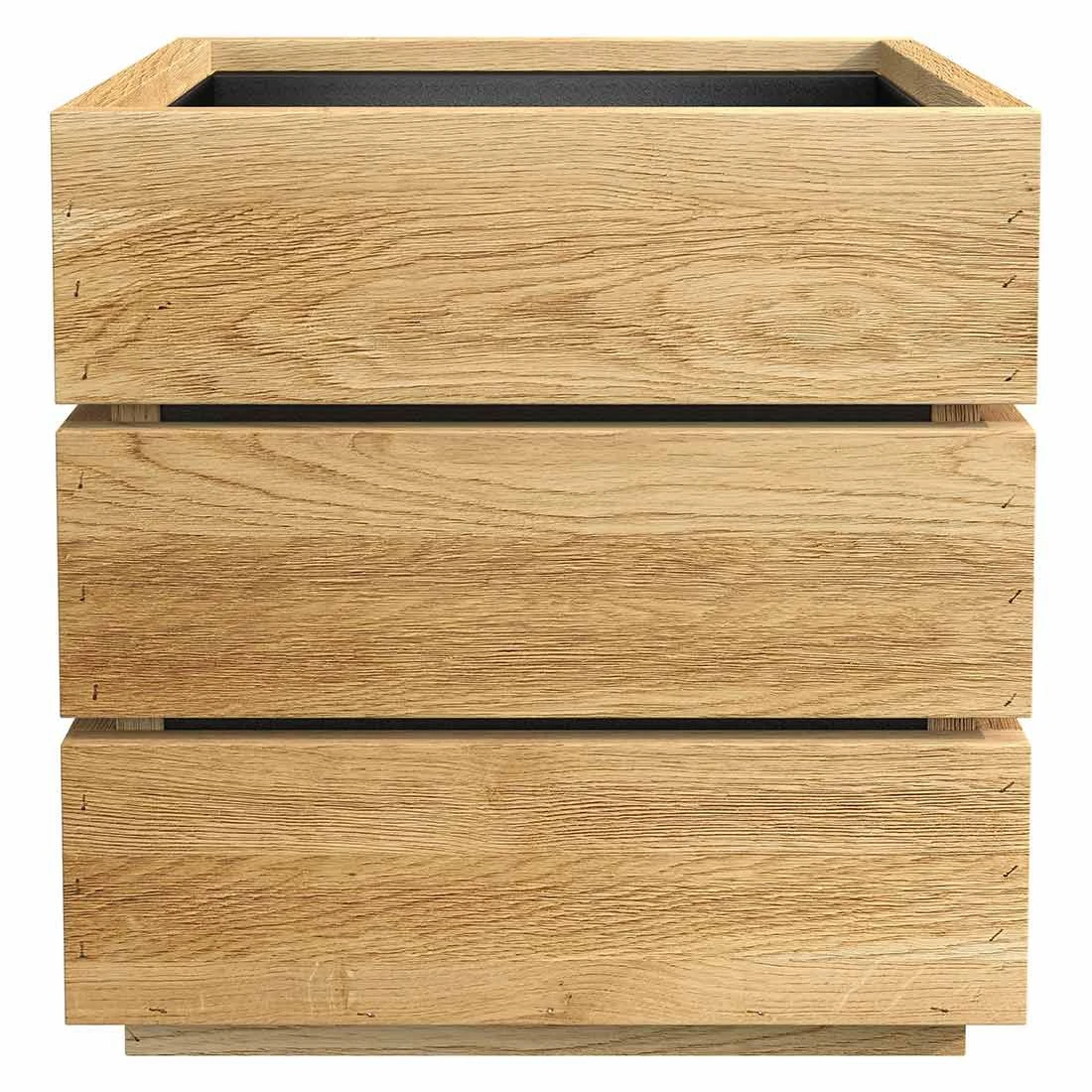 OUTLIV. Flora Pflanzgefäß 40x41x39cm Wildeiche