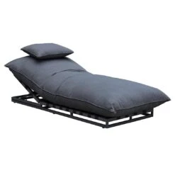 OUTLIV. Cielo Gartenliege Aluminium/Sunbrella Anthrazit/Sooty