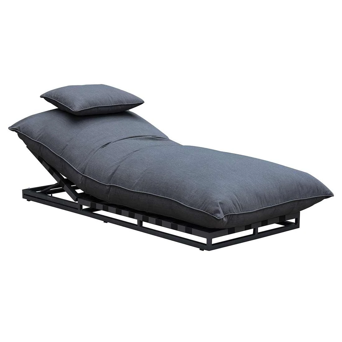 OUTLIV. Cielo Gartenliege Aluminium/Sunbrella Anthrazit/Sooty