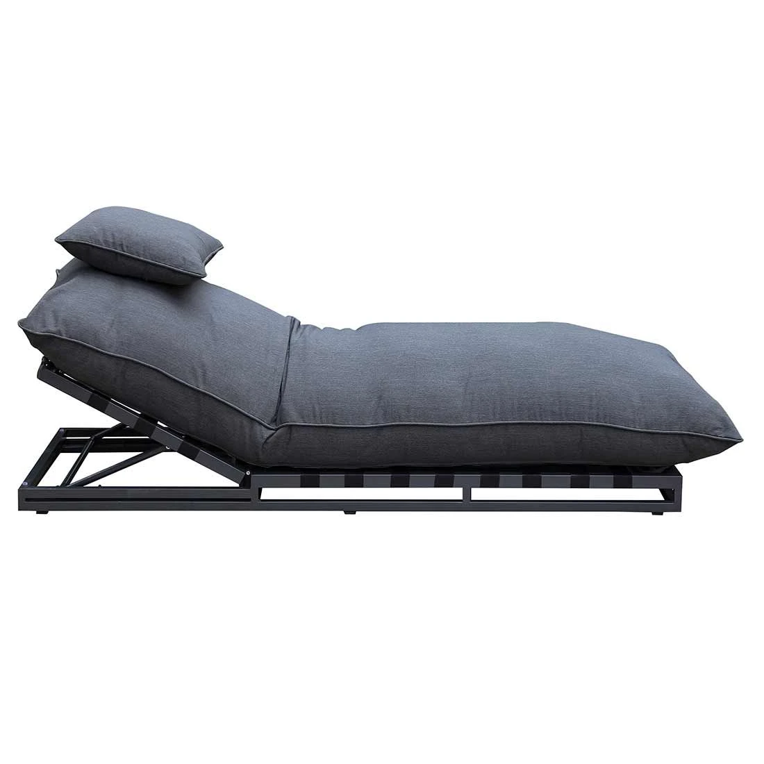 OUTLIV. Cielo Gartenliege Aluminium/Sunbrella Anthrazit/Sooty