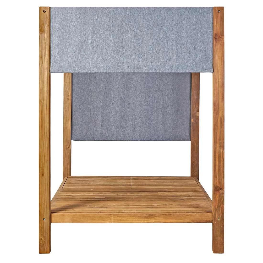 OUTLIV. Coracao Daybed Teak Recycelt/Olefin Teak Recycelt/Grau