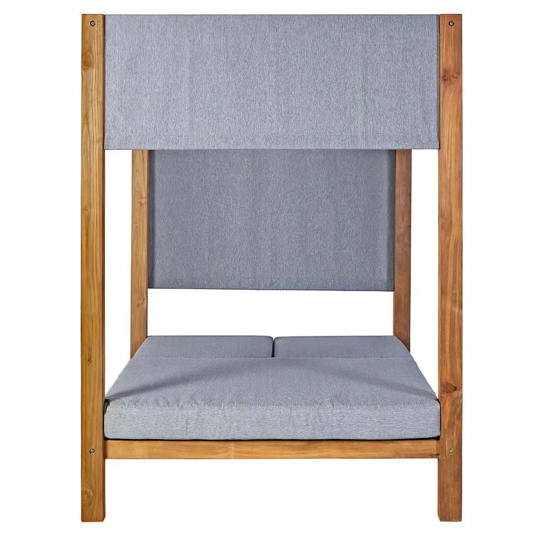 OUTLIV. Coracao Daybed Teak Recycelt/Olefin Teak Recycelt/Grau