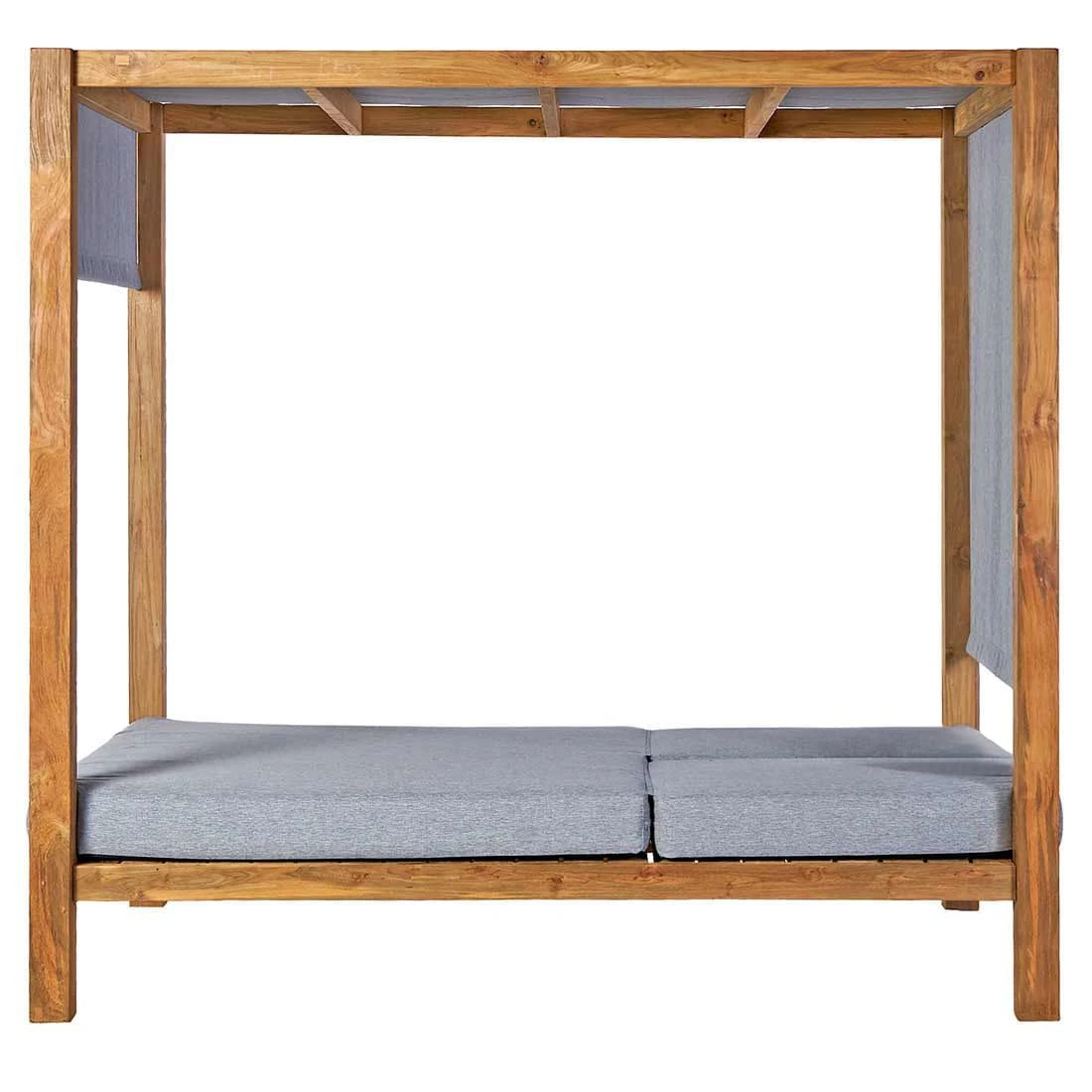 OUTLIV. Coracao Daybed Teak Recycelt/Olefin Teak Recycelt/Grau