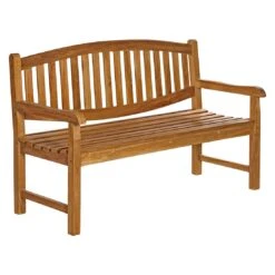 OUTLIV. Cotton Gartenbank Teak Natur