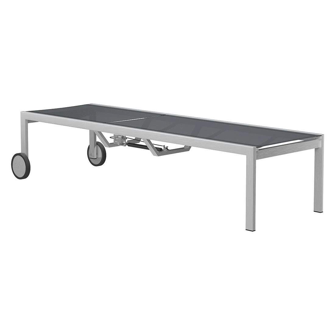 OUTLIV. Oviedo Rollliege Edelstahl/Textilene Silber-Schwarz